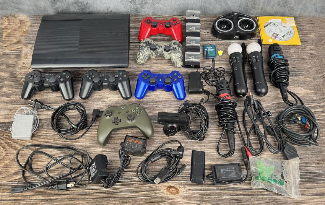 Sony PlayStation 3 Controllers and More (1 of 6)