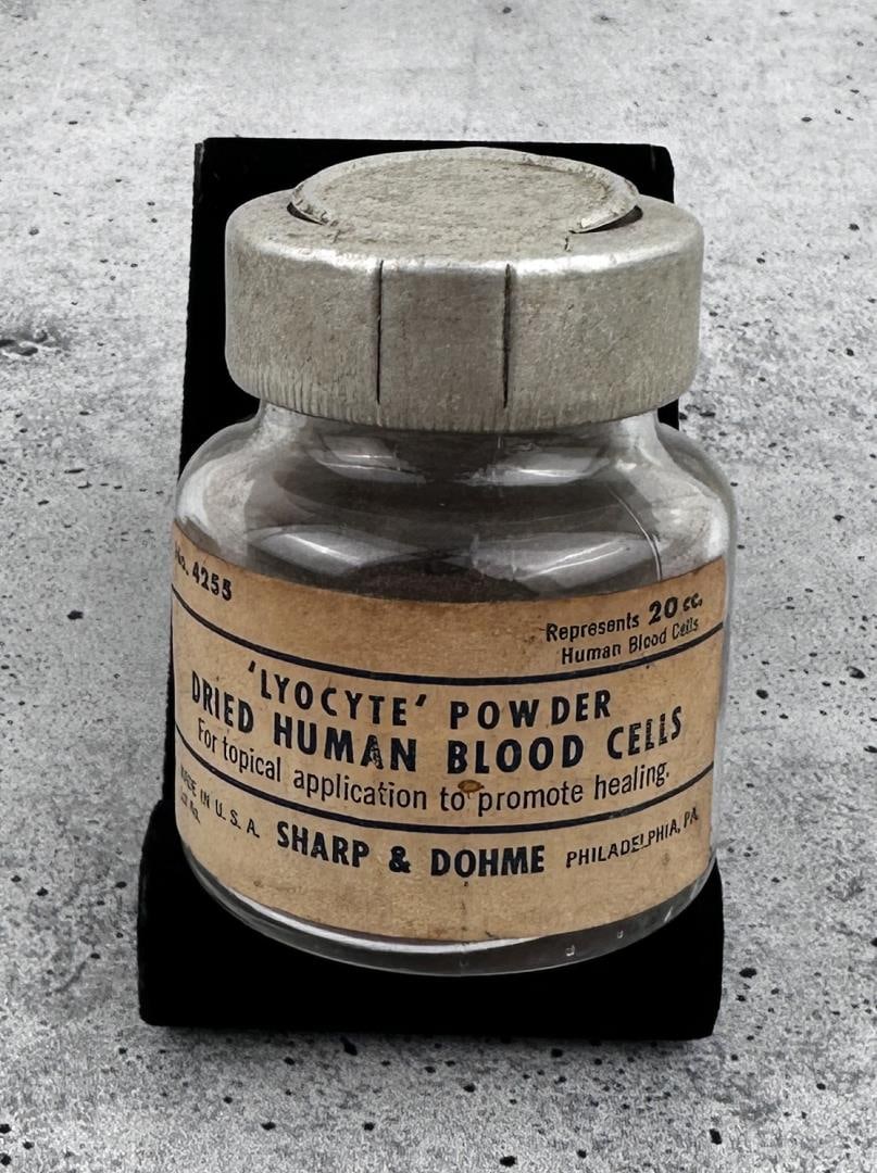 Lyocyte Powder Dried Human Blood Cells Bottle (1 of 4)