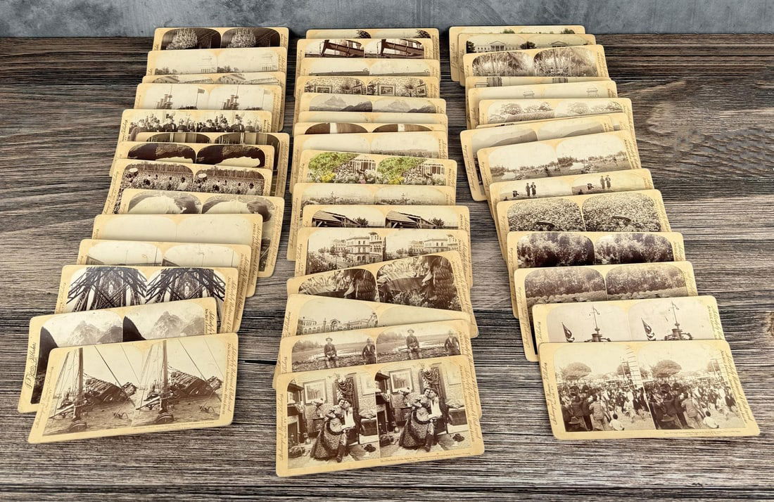 Collection of Antique Stereoview Cards (1 of 3)