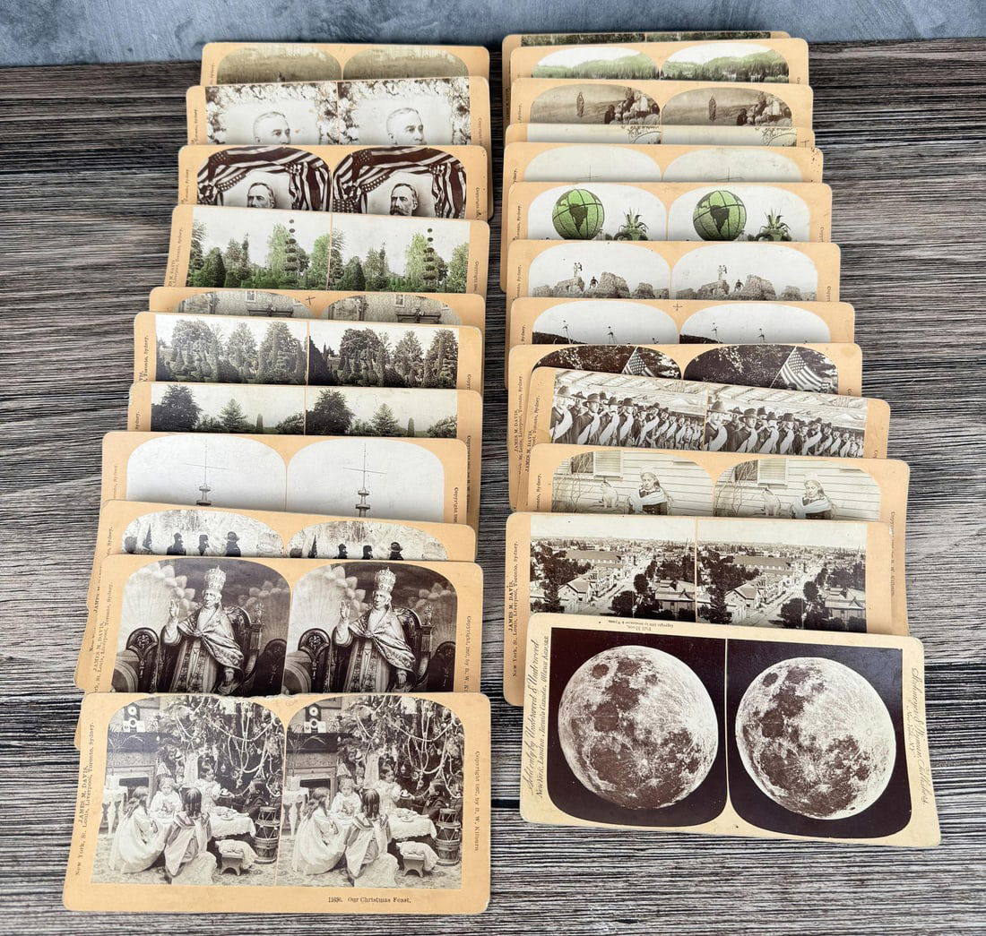 Collection of Antique Stereoview Cards (1 of 4)