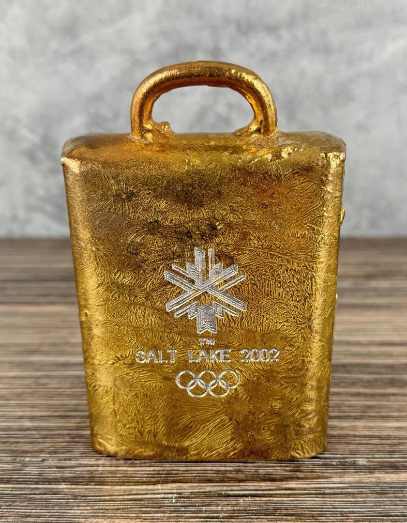 2002 Salt Lake Winter Olympics Cow Bell (1 of 3)