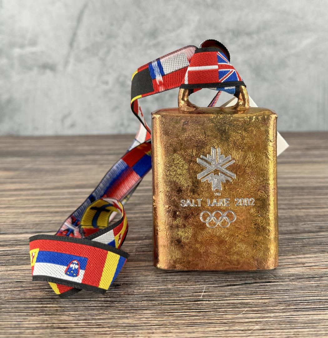 2002 Salt Lake Winter Olympics Cow Bell (1 of 3)