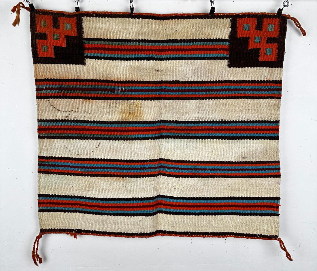 Navajo Indian Saddle Blanket Rug (1 of 3)