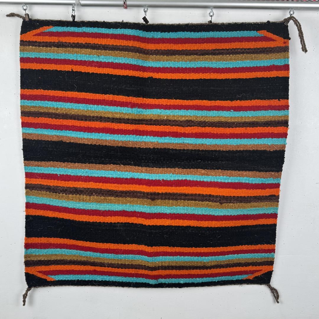 Navajo Indian Saddle Blanket Rug (1 of 3)