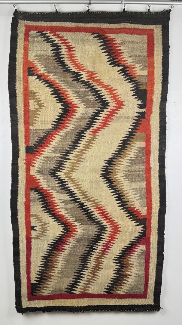 Navajo Indian Blanket Rug Eye Dazzler (1 of 3)