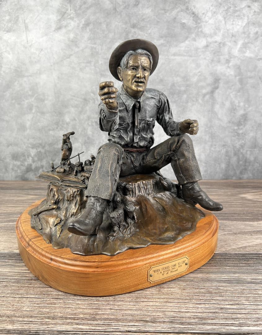 Carol Grende Charles M. Russell Montana Bronze (1 of 10)