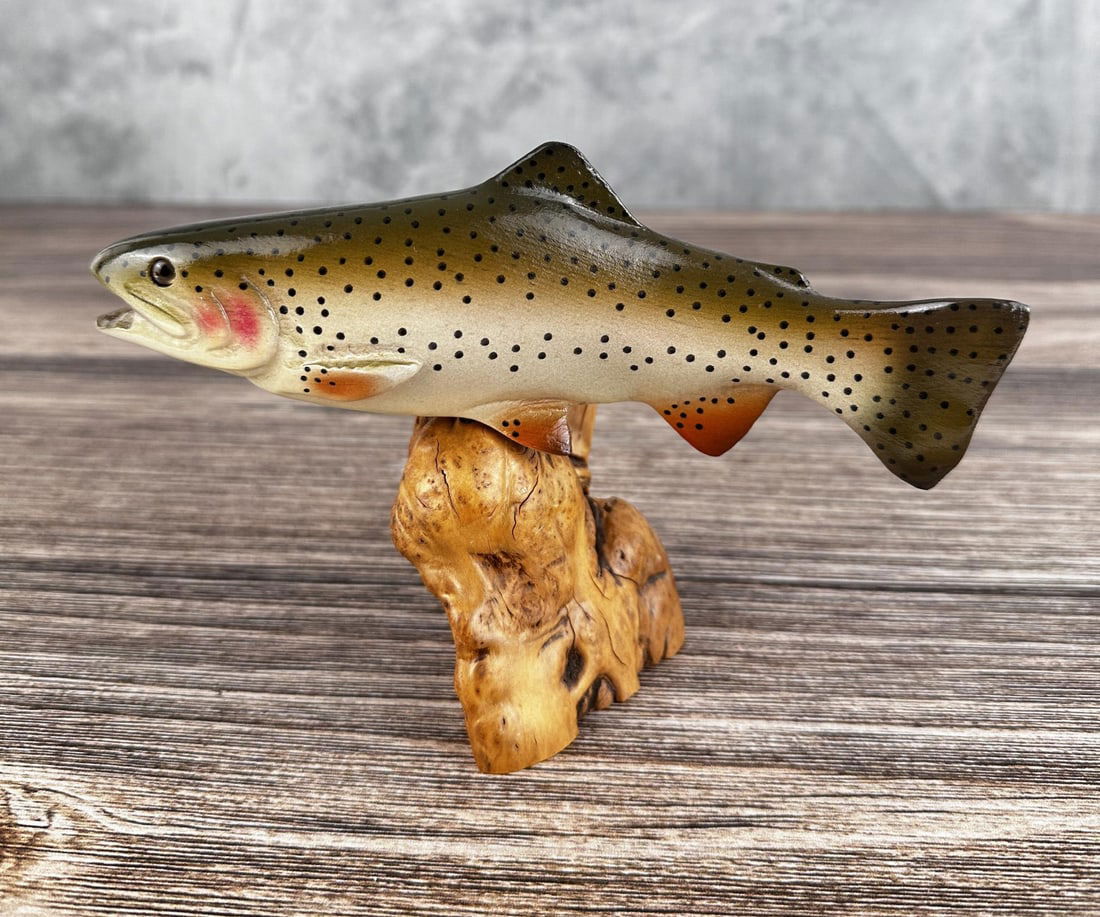 Bill Reel Big Sky Carvers Montana Wood Trout (1 of 6)