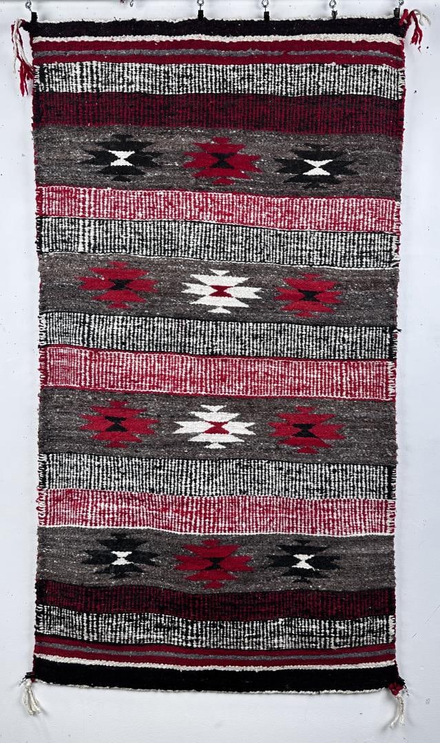 Navajo Indian Rug Blanket Raised Outline (1 of 3)