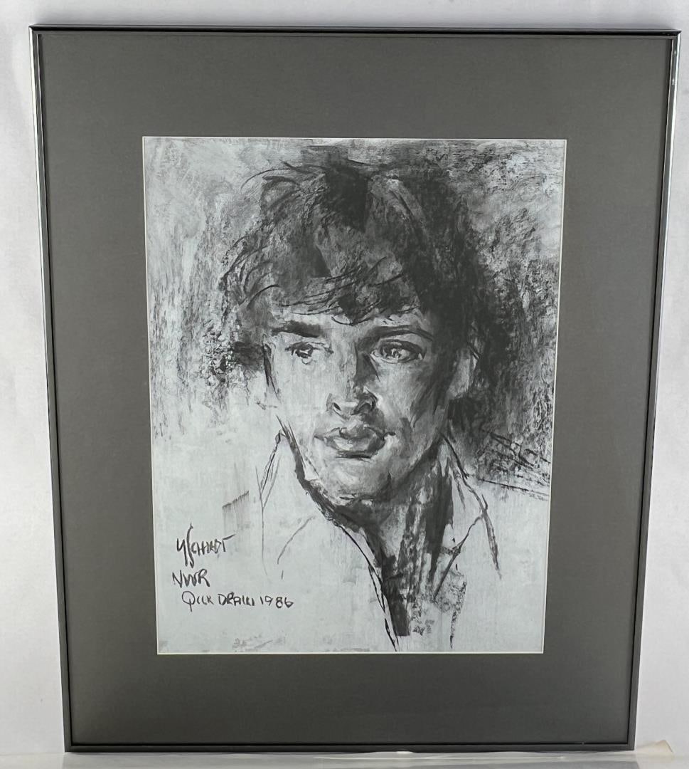 Gary Schildt Montana Charcoal Drawing (1 of 4)