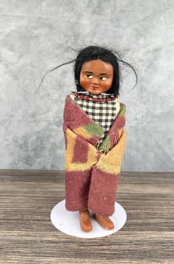 Native American Indian Skookum Doll (1 of 4)