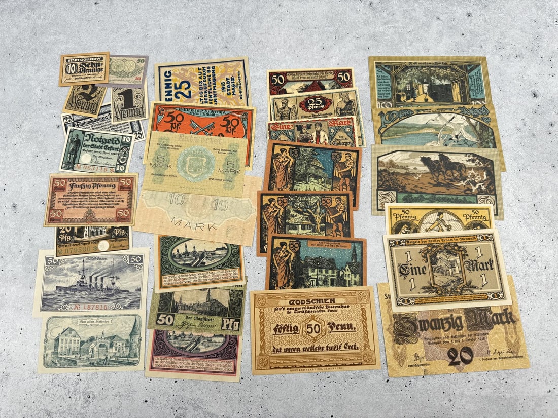 German Notgeld Currency (1 of 7)