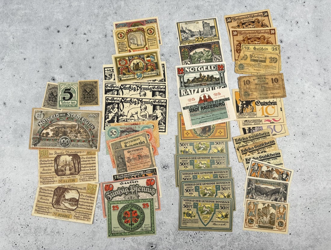German Notgeld Currency (1 of 7)