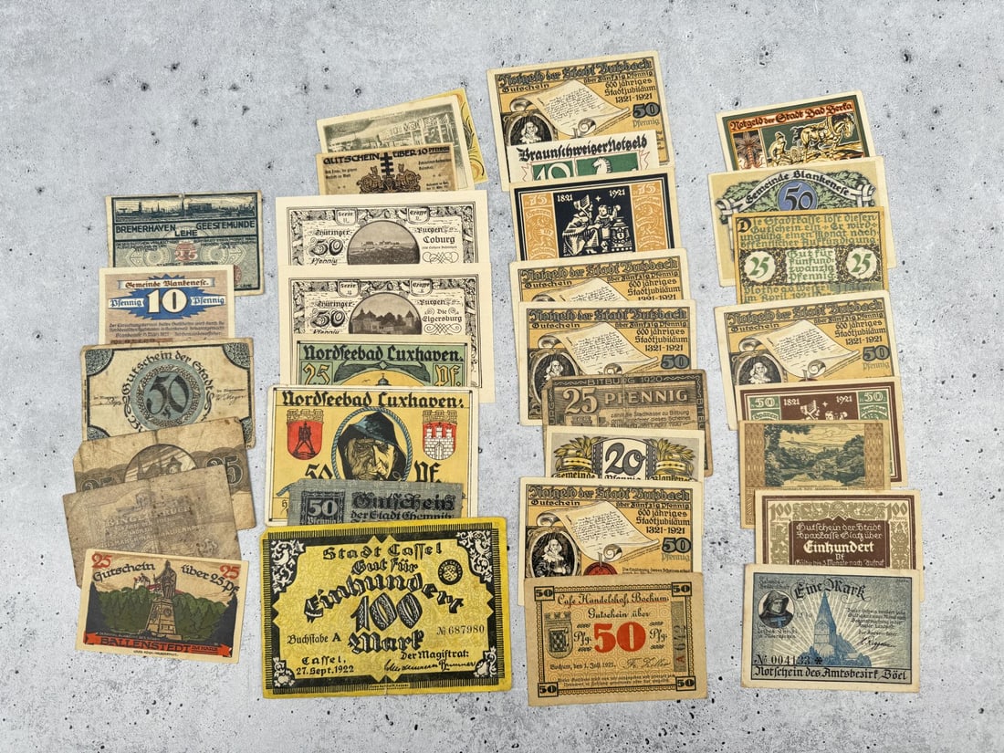 German Notgeld Currency (1 of 7)