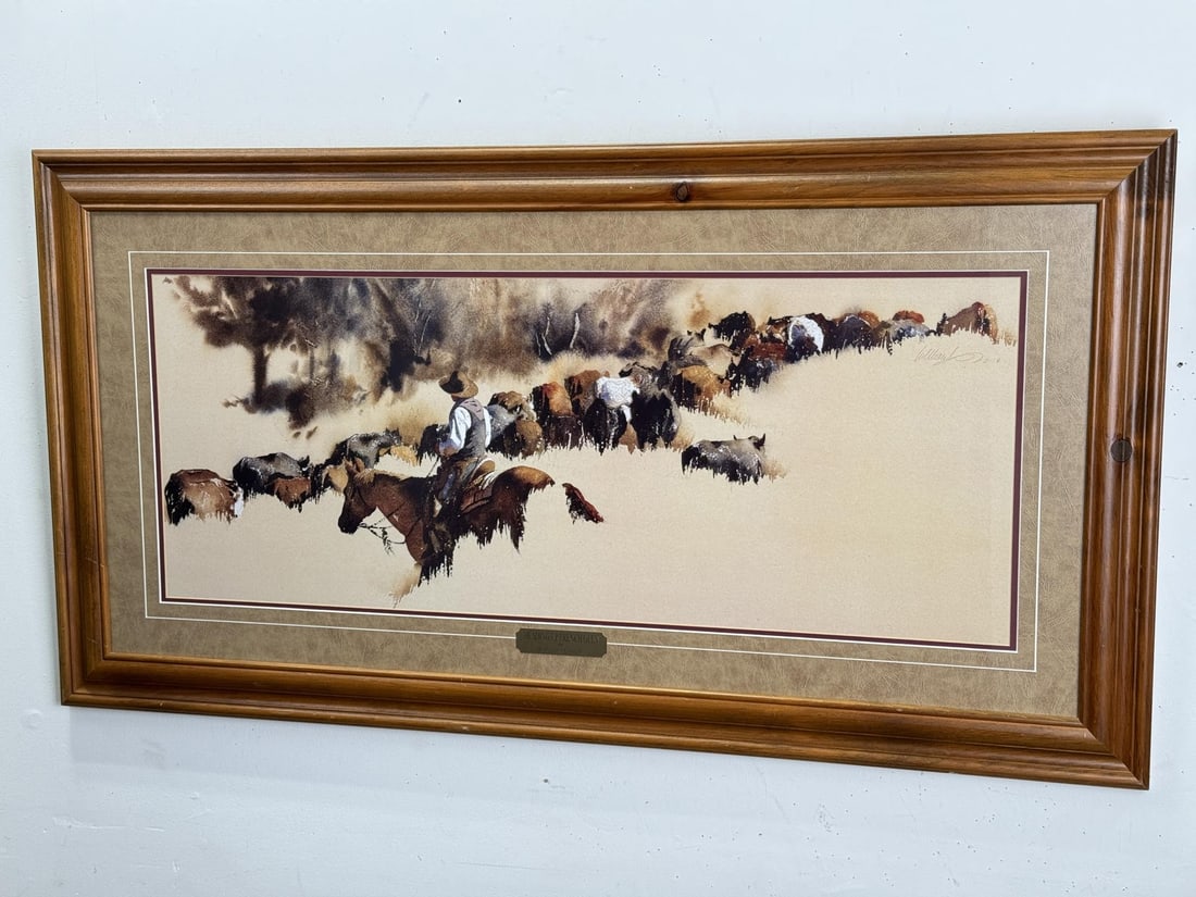 William Matthews Heading Up French Glen Print (1 of 6)