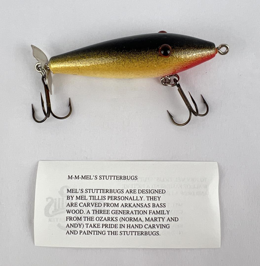 Mel Tillis Stutterbug Fishing Lure Plug (1 of 5)