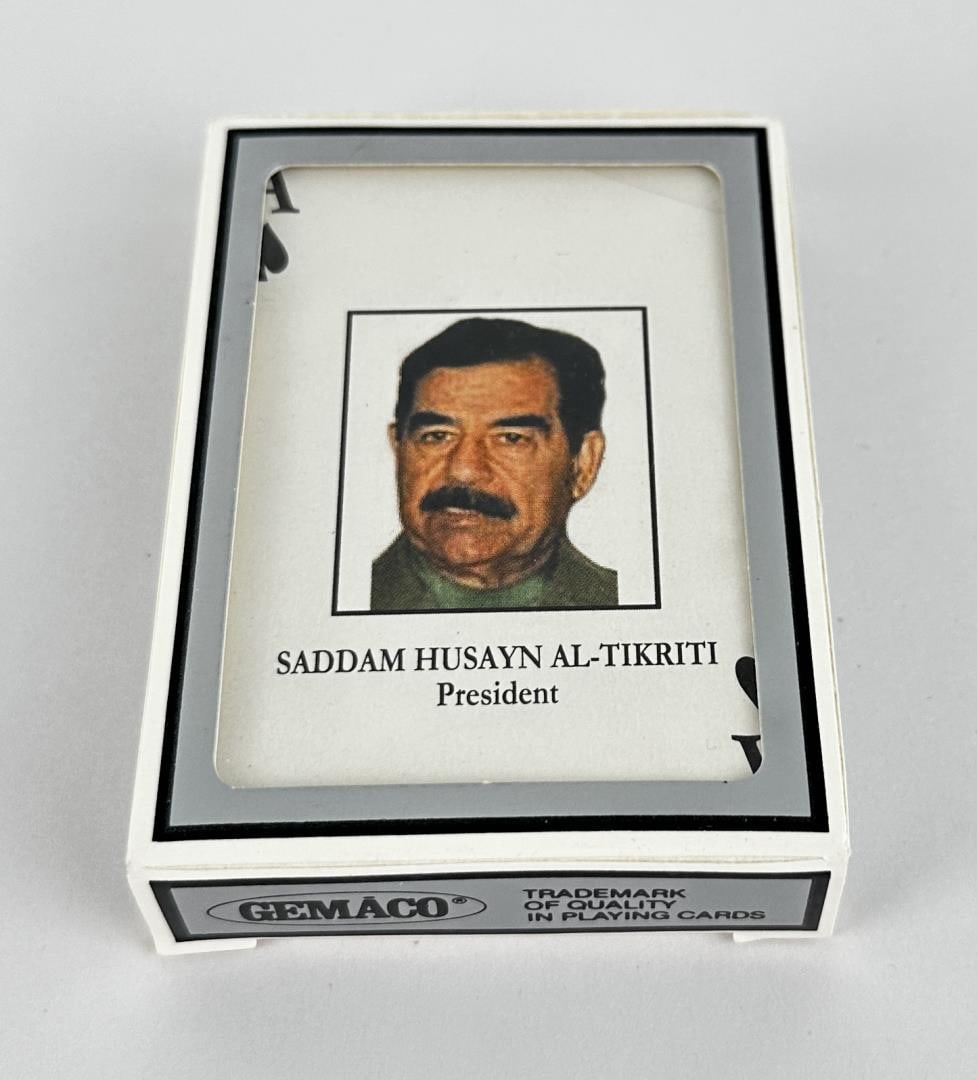 Gulf War Iraq's Most Wanted Playing Card Deck: Nice example