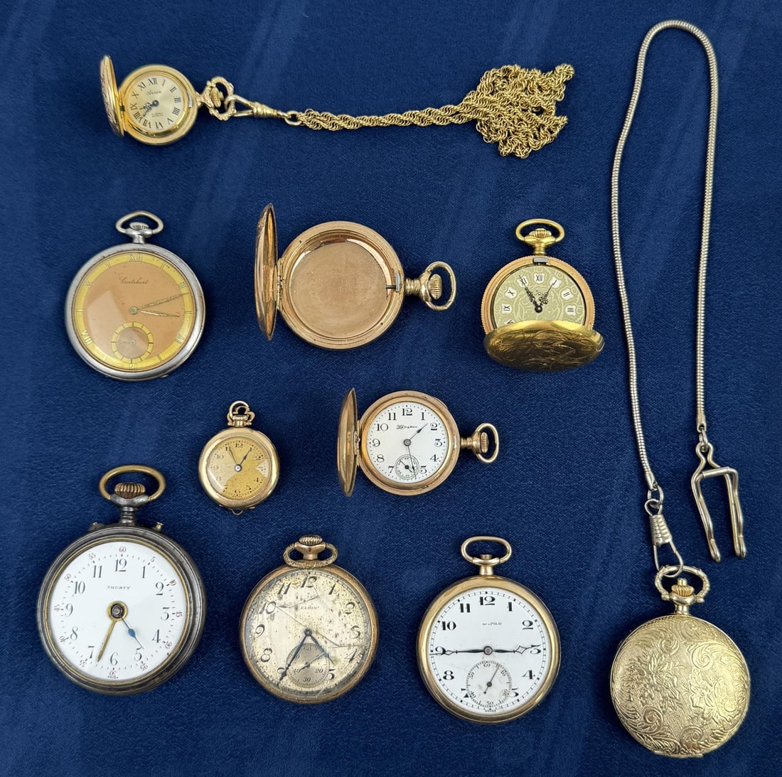 Collection of Antique Vintage Pocket Watches (1 of 7)