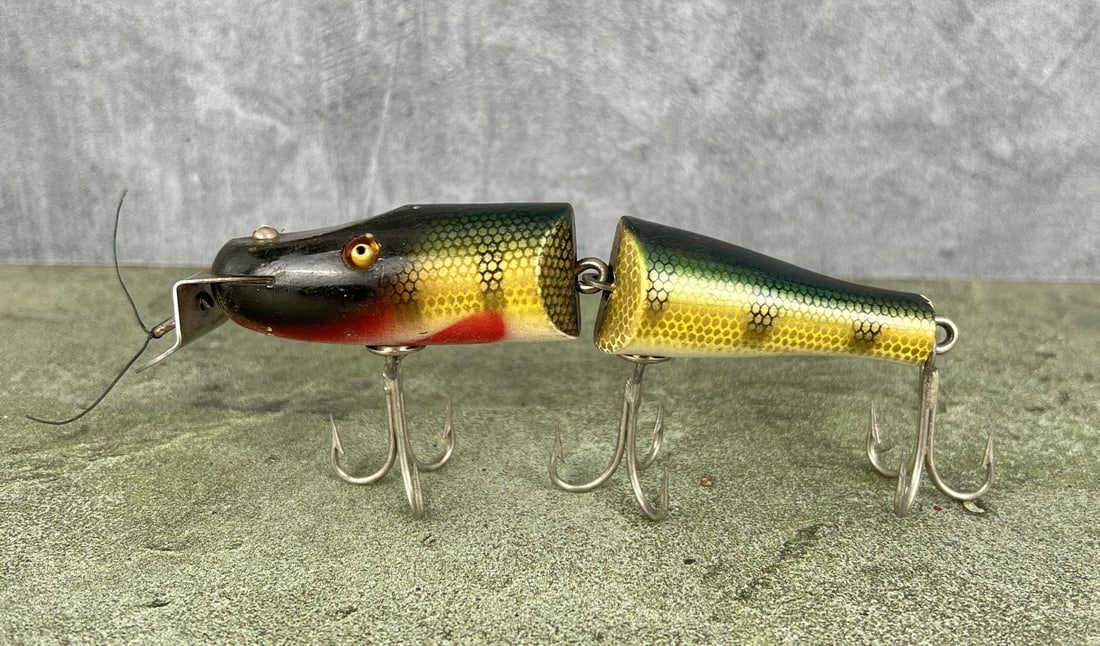 Creek Chub Wood Glass Eye Fishing Lure Pikie (1 of 7)