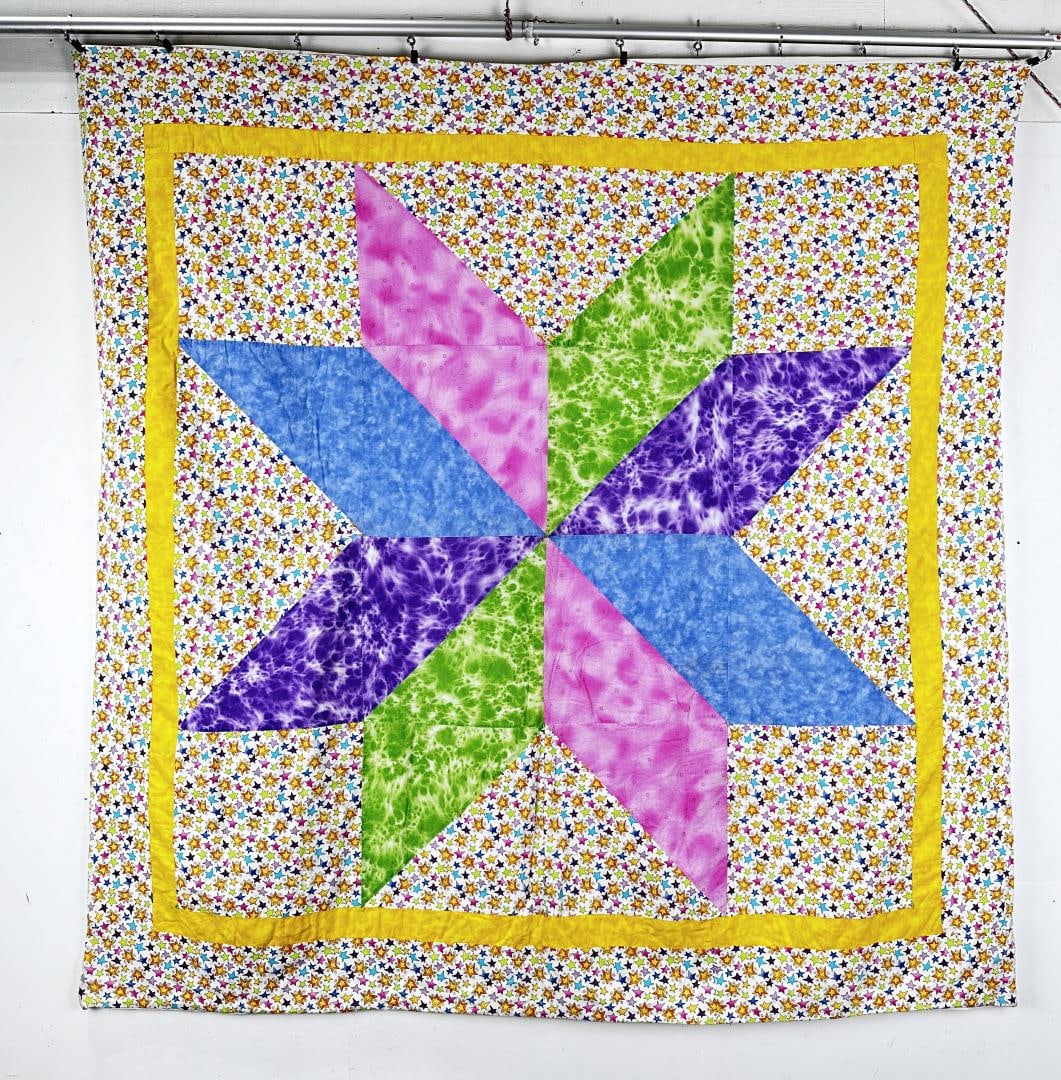 Star Flower Quilt (1 of 5)