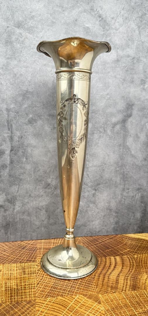1920s Weighted Sterling Silver Trophy Vase (1 of 7)