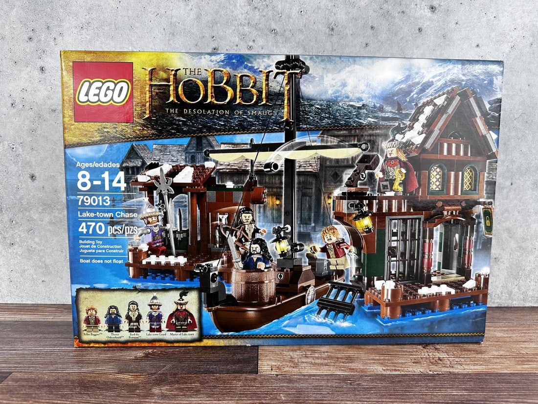Lego The Hobbit 79013 Lake Town Chase Retired: New in sealed box.
