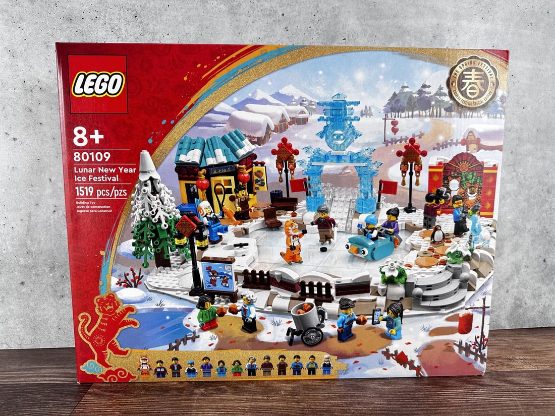 Lego 80109 Lunar New Year Ice Festival: New in sealed box.