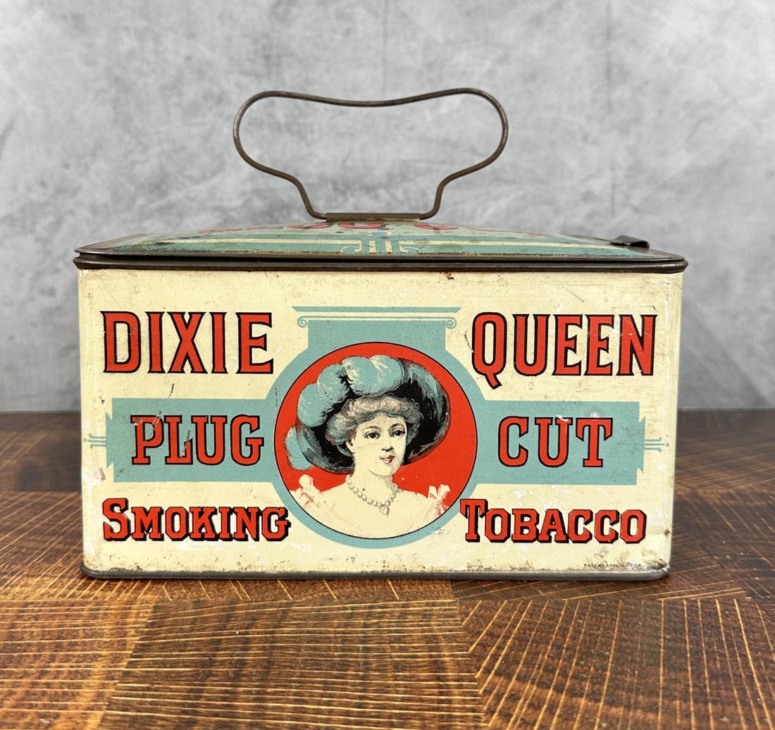 Dixie Queen Plug Cut Tobacco Tin (1 of 7)