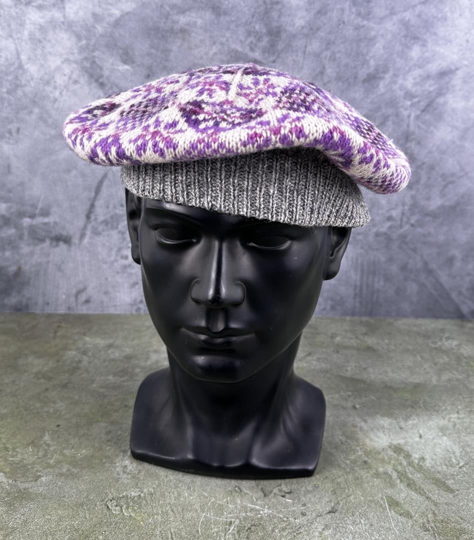 Vintage Wool Knit Beret (1 of 6)