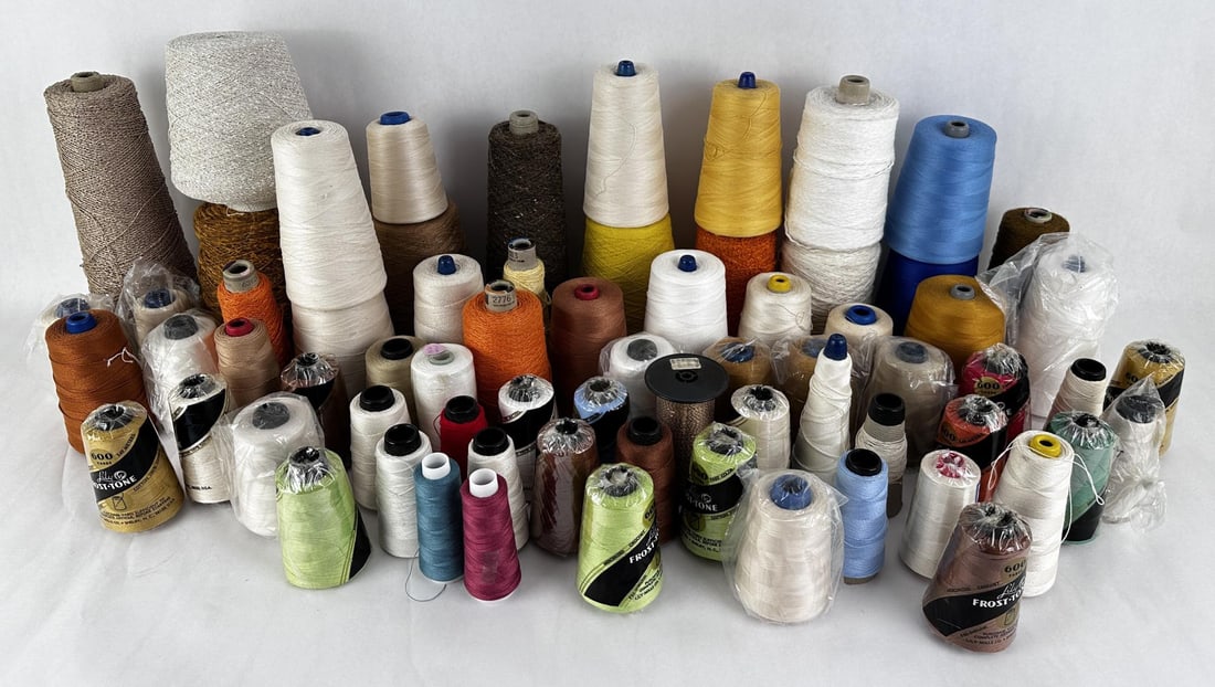 Large Grouping of Crochet Yarn Thread (1 of 9)