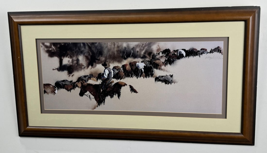 William Matthews Heading Up French Glen Print (1 of 4)