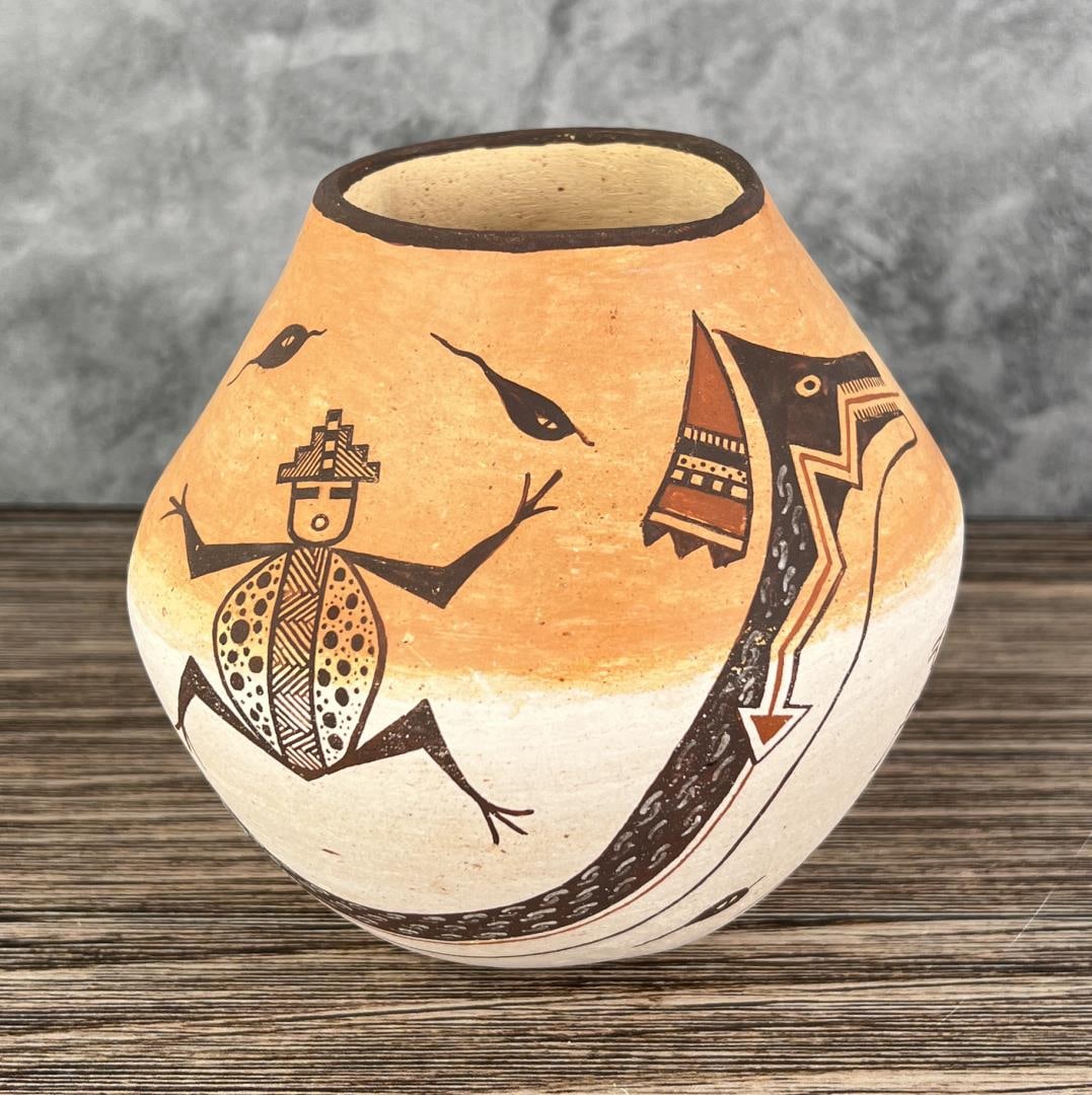 Josephine & Milford Nahohai Zuni Pueblo Pot (1 of 8)