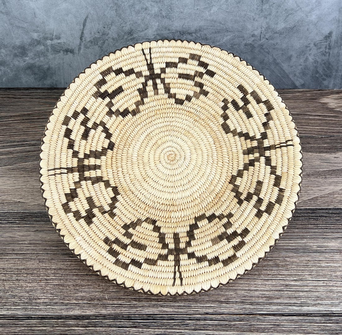 Papago Native American Indian Basket Butterfly (1 of 4)