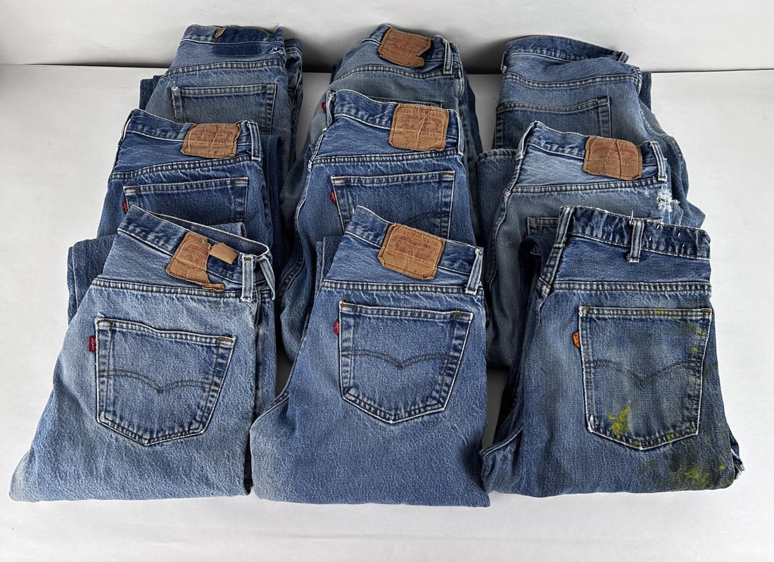 Vintage Levis Denim Jeans USA Made (1 of 9)