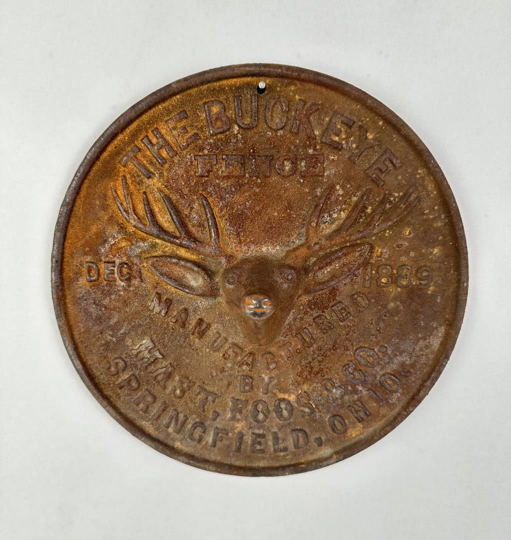 The Buckeye Fence Cast Iron Sign (1 of 5)