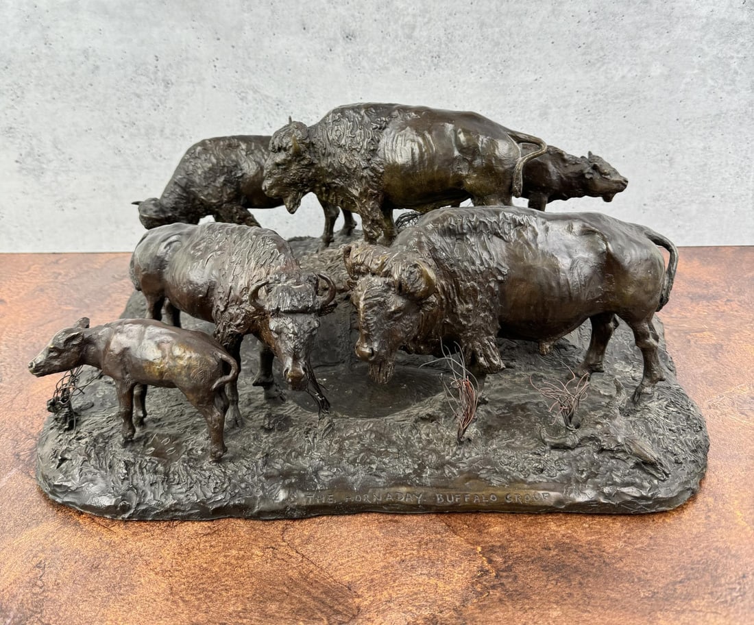 Bob Scriver The Hornaday Buffalo Group Bronze (1 of 12)
