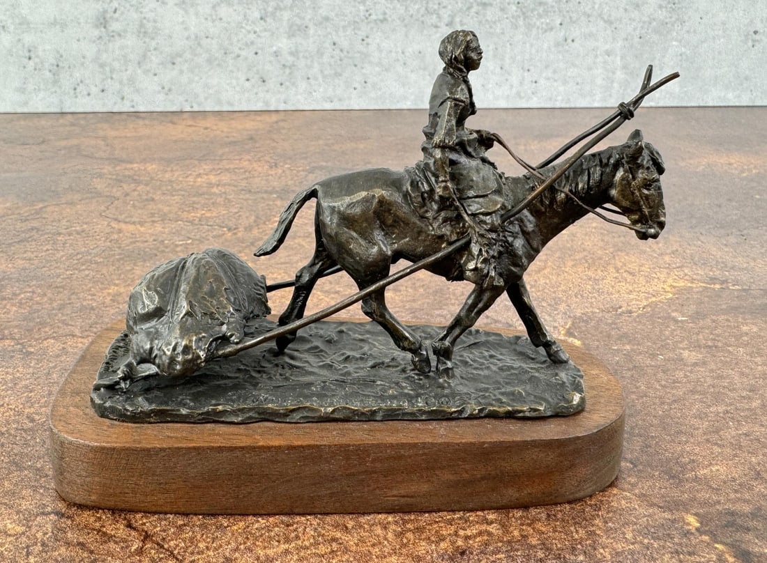 Phil Kraczkowski Where Buffalo Go Bronze (1 of 7)