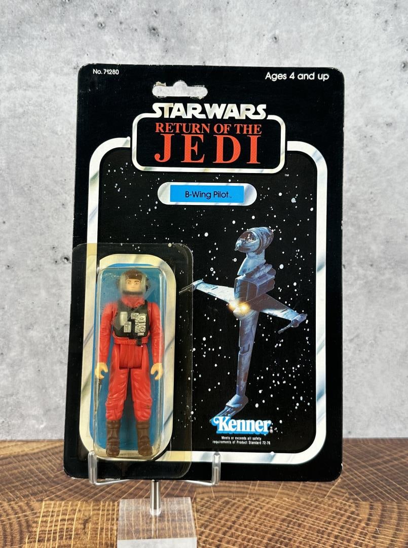 Star Wars ROTJ B-Wing Pilot Action Figure MOC (1 of 6)