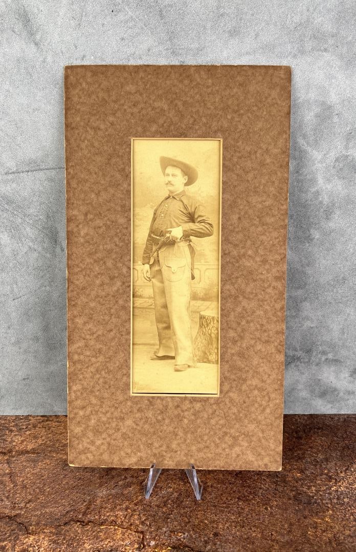 Cowboy with Colt Single Action Army Photo (1 of 3)
