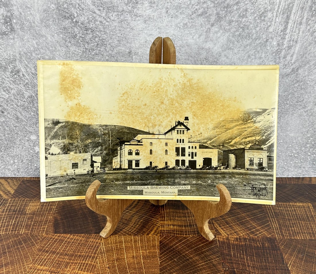 Ace Woods Missoula Brewing Company Photo: Missoula Montana. 8 1/4" by 13 7/8".