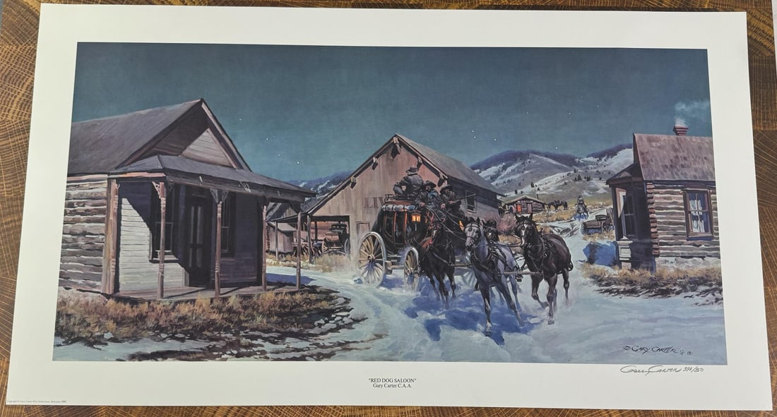 Gary Carter Red Dog Saloon Print (1 of 8)