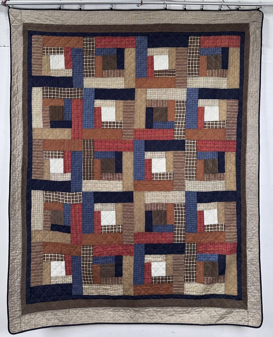 Quilt: 68" by 84".