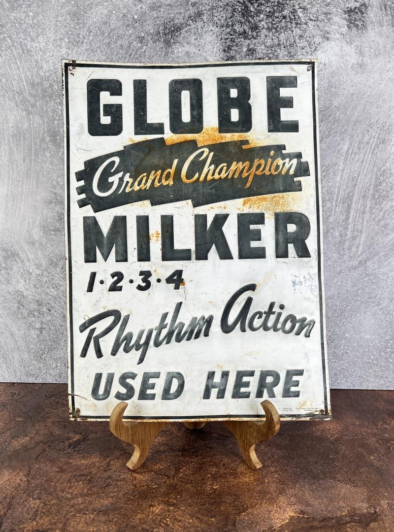 Globe Grand Champion Milker Sign (1 of 5)