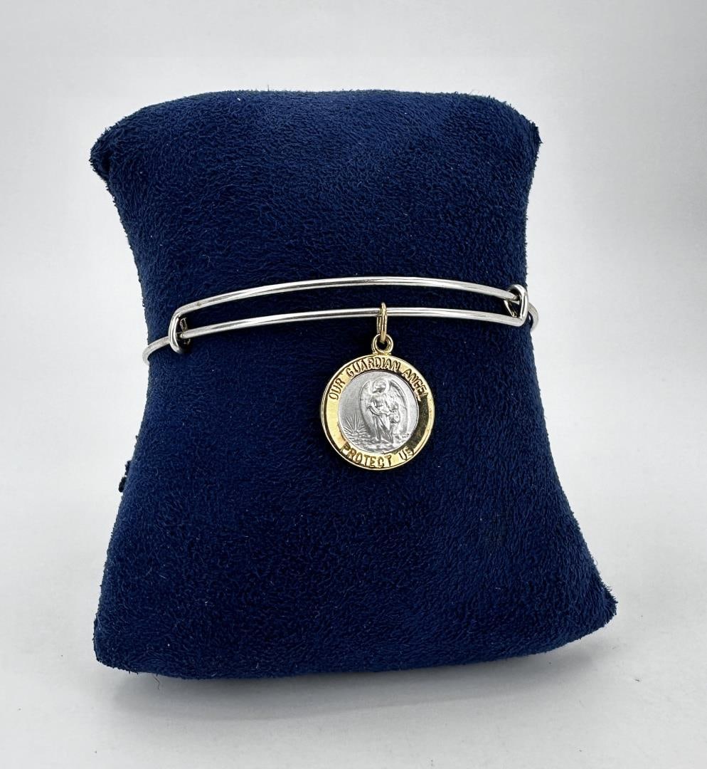 Alex and Ani Sterling Silver Bracelet (1 of 6)