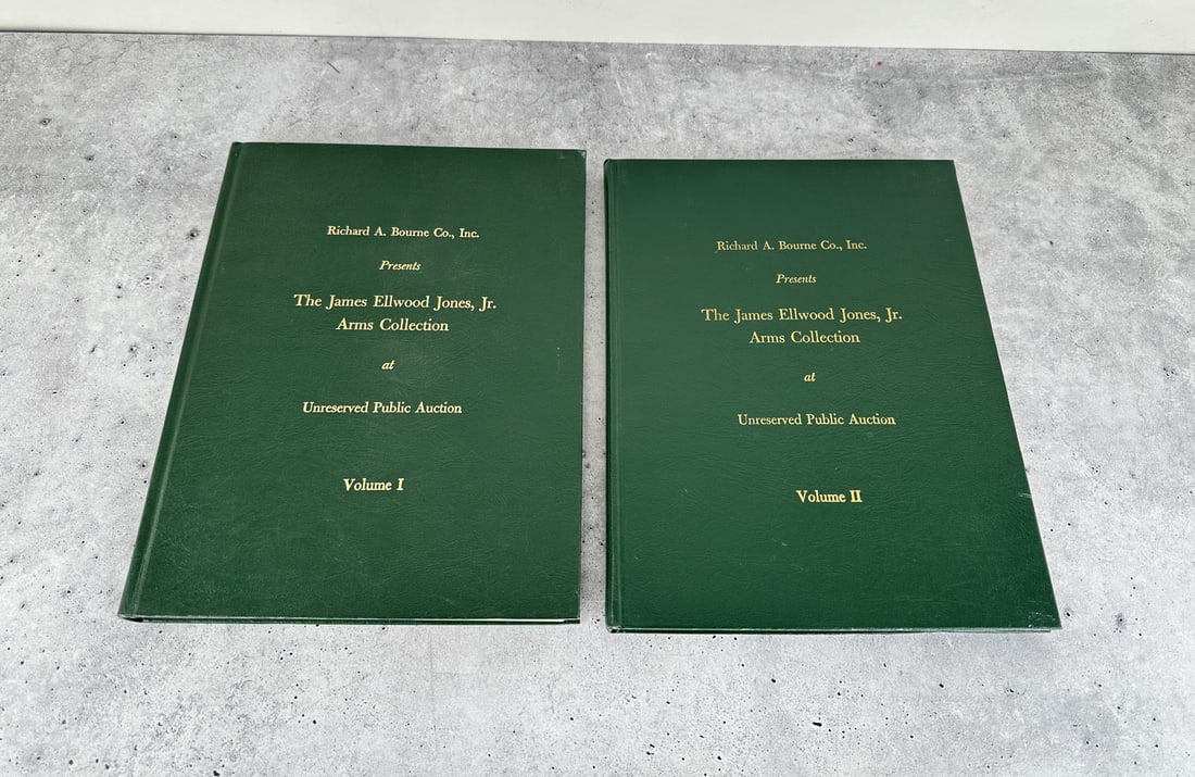 James Ellwood Jones Jr Arms Collection Catalog: Volume 1 & 2. Richard A Bourne Auction Company, 1981