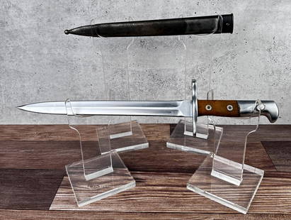 Swiss M1918 Bayonet Elsener K31 Schmidt Rubin: Nice example