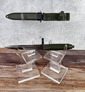 Norwegian AG3 Bayonet: Nice example. Hard to find.