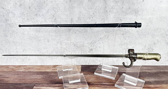 French Model M1886 1886 Lebel Bayonet: Nice example.