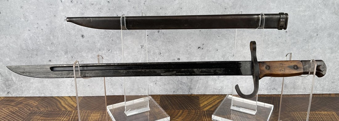 National Denki Japanese Arisaka Type 30 Bayonet: Nice example.