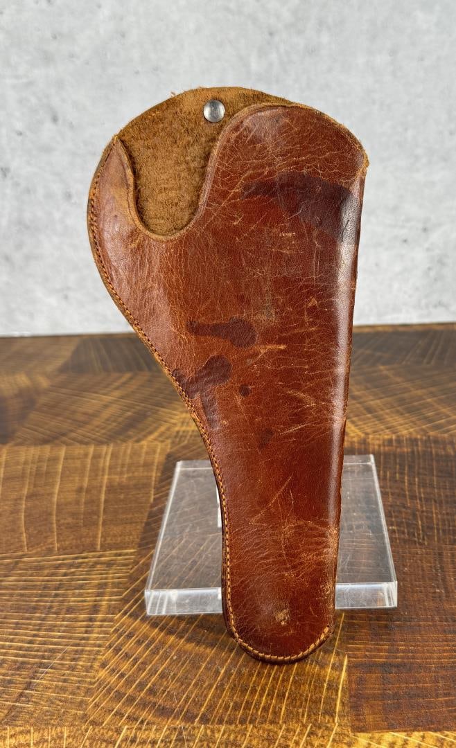 Cowboy Leather Slim Jim Holster: Measures 8 1/4" by 4".