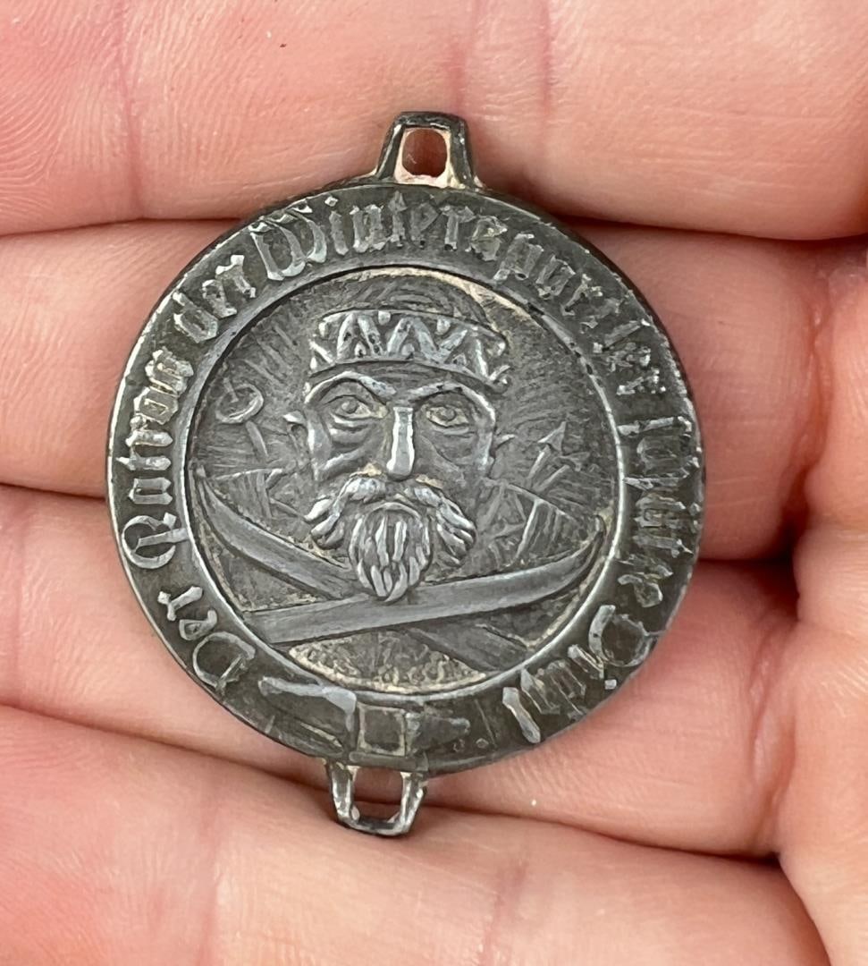 WW2 Winter Sports German Berchtesgaden Medal: Nice example.